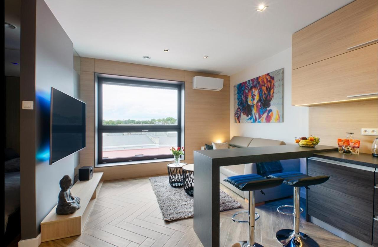 Lupoapartments Z Jacuzzi Pole Dance Leczycka 29 Klimatyzacja Parking Dostep Na Kod Lodž Pokoj fotografie